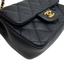 Load image into Gallery viewer, CHANEL Matelasse Chain Shoulder Bag BlackAS3456 Lambskin Size Mini