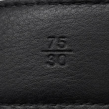 Load image into Gallery viewer, CHANEL CC Logo Belt BlackAAA811 Lambskin Metal Size 75/30