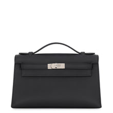 将图像加载到图库查看器中,HERMES PochetteKelly Black Swift Leather