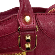 Load image into Gallery viewer, BALENCIAGA Classic Metallic Edge City 2WAY Handbag New Griotte390160 Leather Size Mini