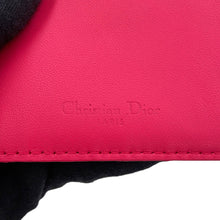 Load image into Gallery viewer, Dior Cannage Card Case Japan Limited Edition Warm FuchsiaS04784NEE_M15F Lambskin