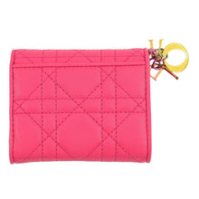 Load image into Gallery viewer, Dior Lotus Wallet Warm FuchsiaS01814NEE_M15F Lambskin