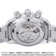 将图像加载到图库查看器中,SEIKO Grand Seiko Spring Drive Sports Collection Chronograph GMT W43.5mm Stainless Steel Silver DialSBGC201