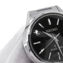 将图像加载到图库查看器中,SEIKO Grand Seiko 9FQuartz W39mm Stainless Steel Black DialSBGV015