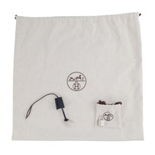 将图像加载到图库查看器中,HERMES Herbag zip Blue Nuit/Black Toile HBerline Vache Hunter Leather Size PM