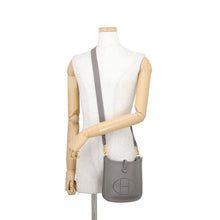 Load image into Gallery viewer, HERMES Evelyne Long Gris Meyer Taurillon Clemence Size TPM