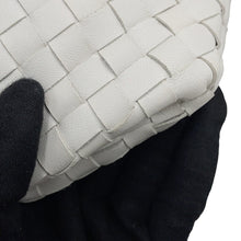 Load image into Gallery viewer, Bottega Veneta The Valve Satchel Bag White Leather Size Mini