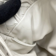 Load image into Gallery viewer, Bottega Veneta The Valve Satchel Bag White Leather Size Mini
