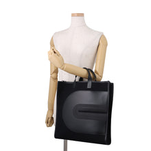 Load image into Gallery viewer, HERMES Horizon Records Black Toile Officier Swift Leather