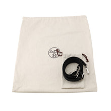 Load image into Gallery viewer, HERMES Horizon Records Black Toile Officier Swift Leather