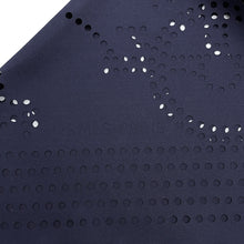 Load image into Gallery viewer, HERMES Scarf, perforated triangle, Perfo-Ex-Libris Bleu de Chine Silk100%