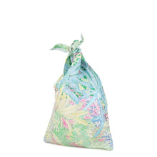 将图像加载到图库查看器中,HERMES Petit H Furoshiki Fauve Le Tropical Blue/Vert/JauneSoufre Silk100% Size PM