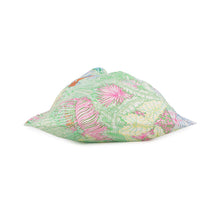 将图像加载到图库查看器中,HERMES Petit H Furoshiki Fauve Le Tropical Blue/Vert/JauneSoufre Silk100% Size PM