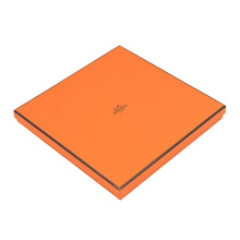 将图像加载到图库查看器中,HERMES Petit H Furoshiki Fauve Le Tropical Blue/Vert/JauneSoufre Silk100% Size PM