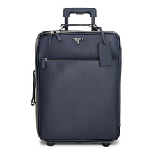 Load image into Gallery viewer, PRADA Saffiano Leather Carry Case Navy2VQ004 Saffiano LeatherLeather