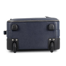 Load image into Gallery viewer, PRADA Saffiano Leather Carry Case Navy2VQ004 Saffiano LeatherLeather