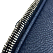 Load image into Gallery viewer, PRADA Saffiano Leather Carry Case Navy2VQ004 Saffiano LeatherLeather