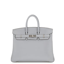将图像加载到图库查看器中,HERMES Birkin Green Pantan Togo Leather Size 25