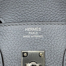 将图像加载到图库查看器中,HERMES Birkin Green Pantan Togo Leather Size 25