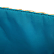 Load image into Gallery viewer, GUCCI Children's Tote Bag Beige/Cyan605831 Straw Canvas