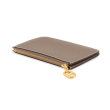 将图像加载到图库查看器中,HERMES Zip Ango Chaine d'Ancre Card Case Etoupe Evercolor