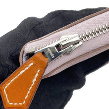 Load image into Gallery viewer, HERMES Azap Long silk in mauve pail Epsom