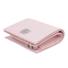 Load image into Gallery viewer, LOEWE Anagram Compact Wallet BlossomC821NCWX03 7795 Pebble Grain Calf Leather
