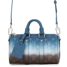 Load image into Gallery viewer, LOUIS VUITTON Keepall Bandouliere BlueM28026 Monogram Pigment Size 25