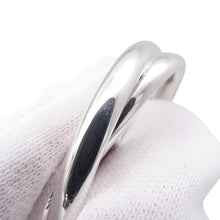 将图像加载到图库查看器中,HERMES Chaine d'Ancre Punk Double Ring Size 51/#11 SV925