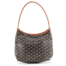 Load image into Gallery viewer, GOYARD Boheme Hobo Bag Black/TanBOHEMEMINTY01CL03P PVC Leather Size Mini