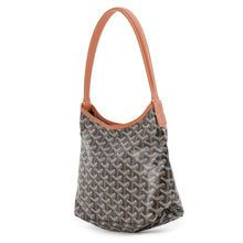 Load image into Gallery viewer, GOYARD Boheme Hobo Bag Black/TanBOHEMEMINTY01CL03P PVC Leather Size Mini