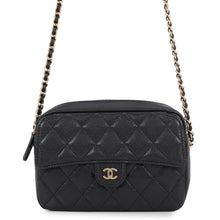 将图像加载到图库查看器中,CHANEL Matelasse Classic ChainClutch BlackAP4425 Caviar Leather