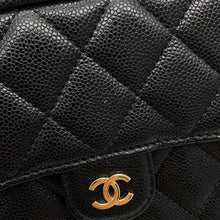 将图像加载到图库查看器中,CHANEL Matelasse Classic ChainClutch BlackAP4425 Caviar Leather