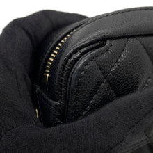 将图像加载到图库查看器中,CHANEL Matelasse Classic ChainClutch BlackAP4425 Caviar Leather