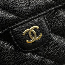 将图像加载到图库查看器中,CHANEL Matelasse Classic ChainClutch BlackAP4425 Caviar Leather