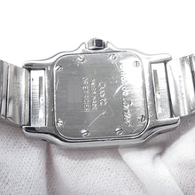 Load image into Gallery viewer, CARTIER Santos Garbe Moonphase SM H34mm×W24mm Stainless Steel K18YG Ivory DialW20008C4