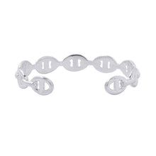 将图像加载到图库查看器中,HERMES Chaine d'Ancre Bangle Size SH SV925