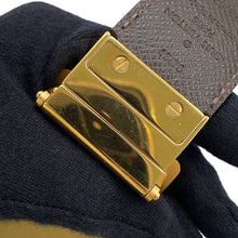 Load image into Gallery viewer, LOUIS VUITTON Belt・Inventour Reversible Size 95/38 BrownM9677 Damier Ebene Canvas