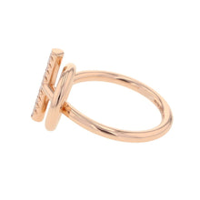 Load image into Gallery viewer, HERMES Echappee Ring Size PM/#51/#11H219691B 18K Pink Gold