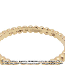 将图像加载到图库查看器中,Van Cleef & Arpels Perlée GoldPearl Ring Size Small/53/#13VCARPJMG53/VCARPJMG00 18K Yellow Gold