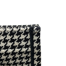 Load image into Gallery viewer, Dior Book Tote Houndstooth White/BlackM1286ZRPI_M081 Canvas Size Large