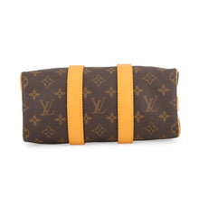 Load image into Gallery viewer, LOUIS VUITTON Keepall Bandouliere SaffronYellowM12733 Monogram Macassar Canvas Size 25