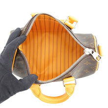 Load image into Gallery viewer, LOUIS VUITTON Keepall Bandouliere SaffronYellowM12733 Monogram Macassar Canvas Size 25