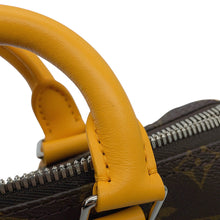 Load image into Gallery viewer, LOUIS VUITTON Keepall Bandouliere SaffronYellowM12733 Monogram Macassar Canvas Size 25
