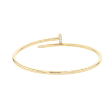 将图像加载到图库查看器中,CARTIER Juste Un Clou Bracelet Size SM/17B6066117 18K Yellow Gold
