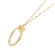 Load image into Gallery viewer, CARTIER Juste Un Clou Diamond PendantB7224896 18K Yellow Gold