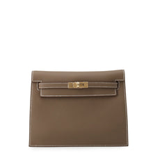 Load image into Gallery viewer, HERMES Kelly dance 2 Etoupe Evercolor