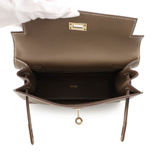 Load image into Gallery viewer, HERMES Kelly dance 2 Etoupe Evercolor