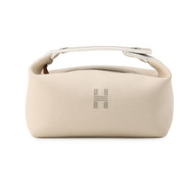 Load image into Gallery viewer, HERMES Brid a Black Natural Canvas Size PM