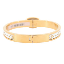 将图像加载到图库查看器中,HERMES Mini Clic Chaine d'Ancre Gold/White Gold Plated